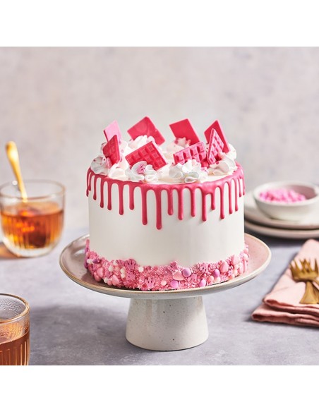 Choco Drip Rosa 180gr. Funcakes