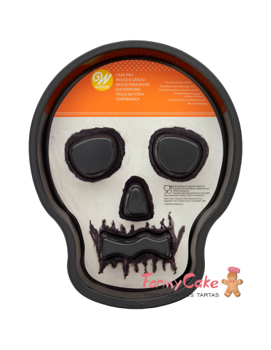 Molde Metal Calavera Wilton