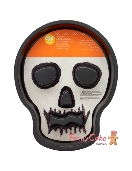 Molde Metal Calavera Wilton
