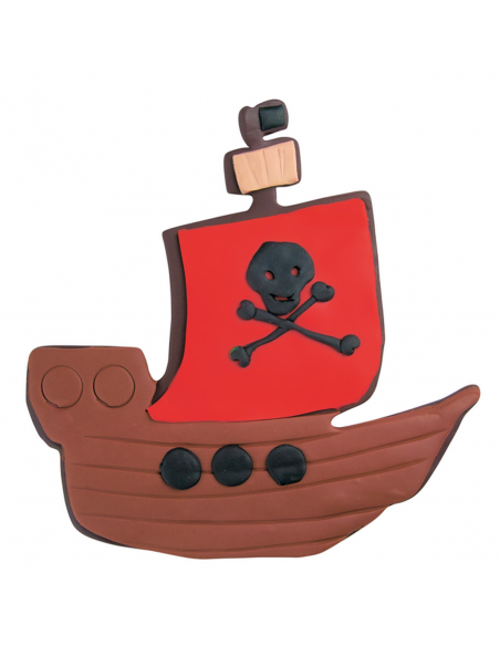 Cortante Barco Pirata 10 cm Stadter