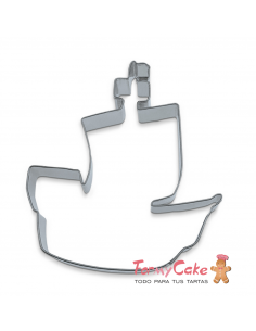 Cortante Barco Pirata 10 cm Stadter