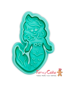 Cortante Sirena 6cm Stadter