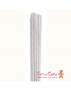 Alambre para Flores Blanco Calibre 18 20ud Culpitt