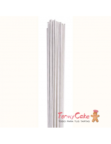 Alambre para Flores Blanco Calibre 18 20ud Culpitt