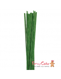 Alambre para Flores Verde Calibre 18 20ud Culpitt