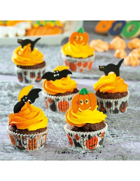 Cápsulas Cupcakes Halloween 36uds Decora