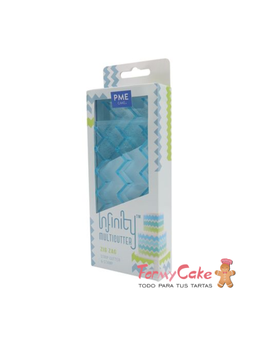 Cortador Infinity Multicutter Zig Zag 2uds PME