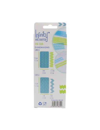 Cortador Infinity Multicutter Zig Zag 2uds PME
