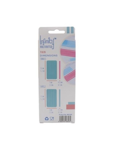 Cortador Infinity Multicutter Rayas Pequeñas 2uds PME