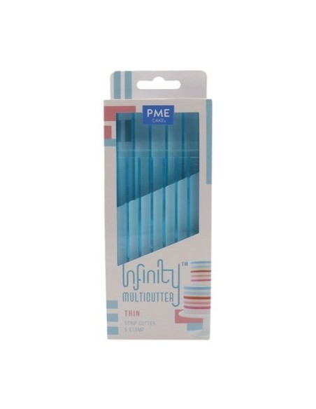 Cortador Infinity Multicutter Rayas Pequeñas 2uds PME