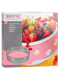 Molde Metal Redondo Ajustable 18-30cm Städter 2