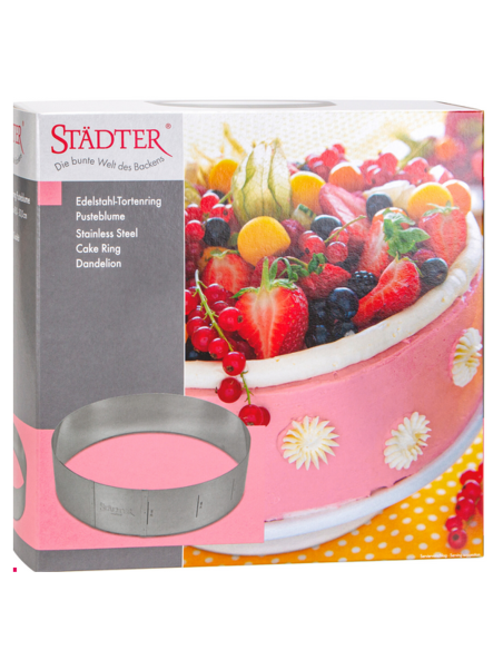 Molde Metal Redondo Ajustable 18-30cm Städter