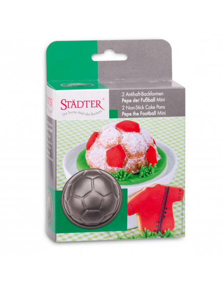 Molde Metal MiniBalón Fútbol 9cm Städter