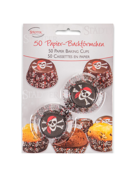 Minicápsulas Piratas 50ud Städter