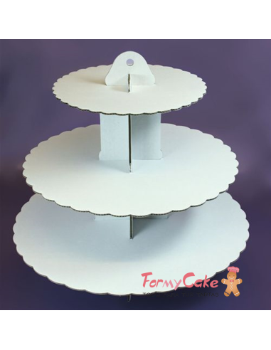 Stand para Cupcakes Blanco Culpitt