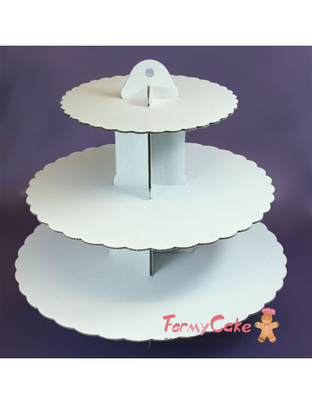 Stand para Cupcakes Blanco Culpitt