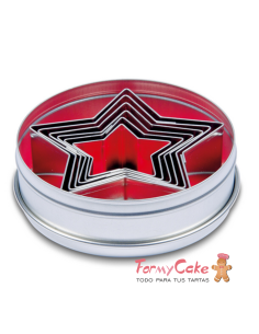 Cortantes Estrellas 6ud Städter