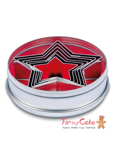 Cortantes Estrellas 6ud Städter