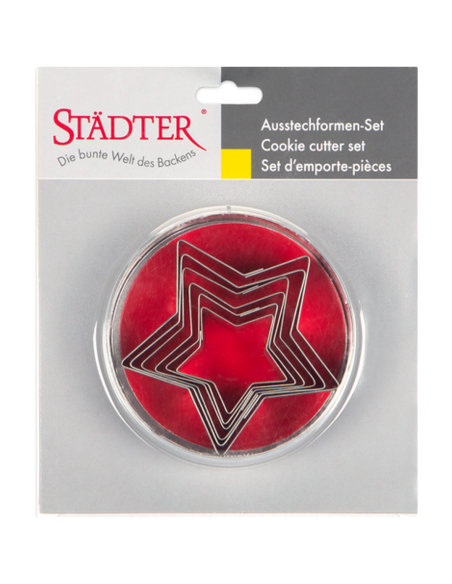 Cortantes Estrellas 6ud Städter