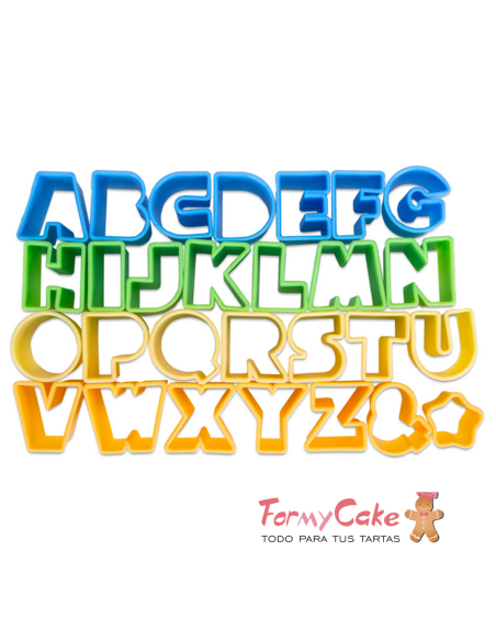 Cortantes Alfabeto 2,5 cm Städter