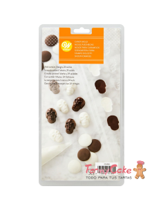 Molde Calaveras Halloween, 16ud. Wilton