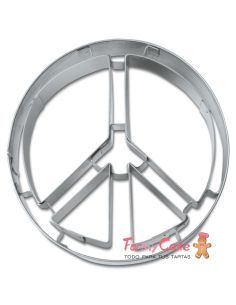 Cortante Símbolo Paz 6,5cm Stadter