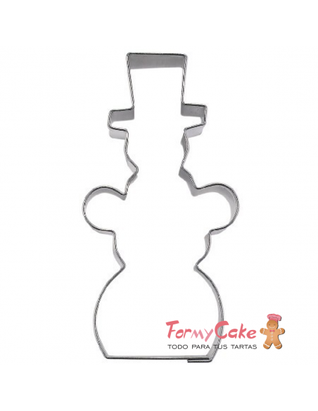 Cortante Muñeco Nieve 7 cm Städter