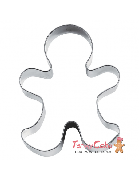 Cortante Muñeco Jengibre 10cm Stadter