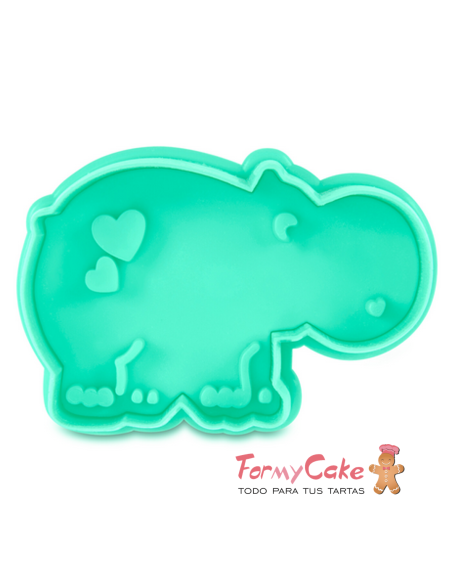 Cortante Hipopótamo 6 cm Städter