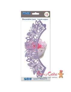 Wrappers 12ud Mariposas PME