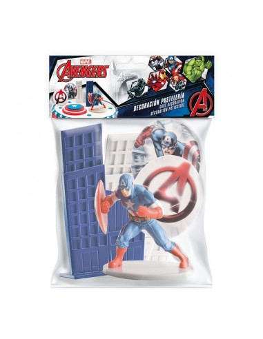 Kit PVC Capitán América Dekora