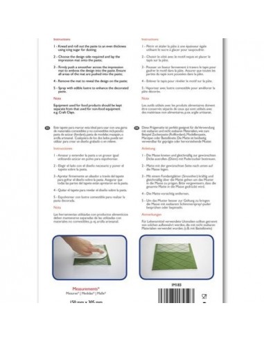 Texturizador Fondant PME Rombos