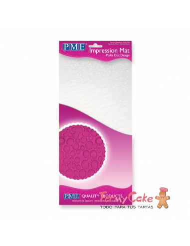 Texturizador Fondant Polka PME