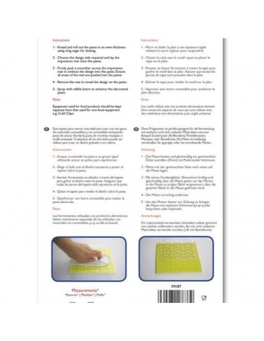 Texturizador Fondant Espiral PME