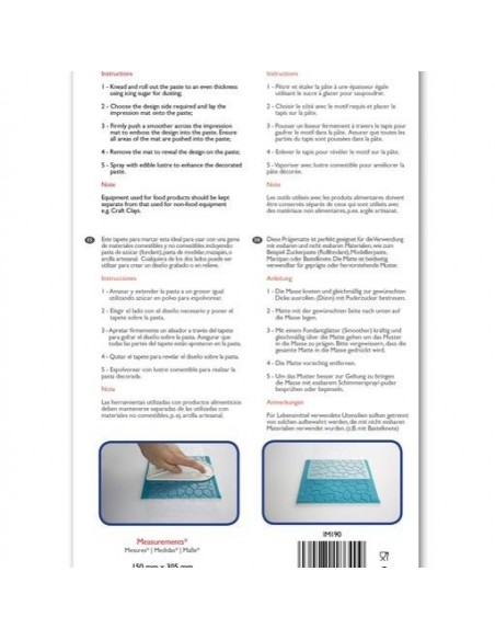 Texturizador Fondant Piedras PME