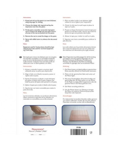 Texturizador Fondant PME Cuadrados