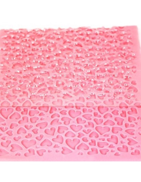 Texturizador Fondant Mini Corazones PME