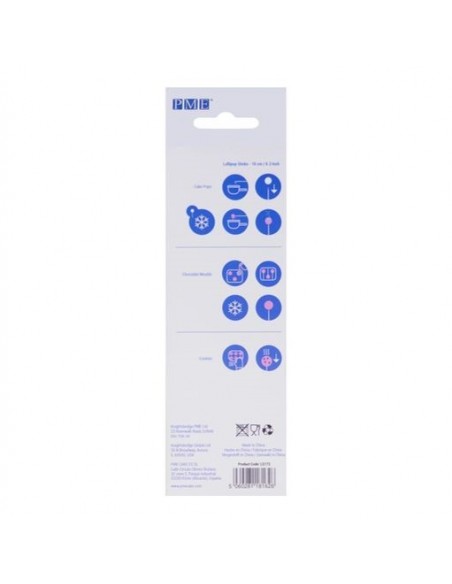 Palitos Lollipops 16cm 35ud PME