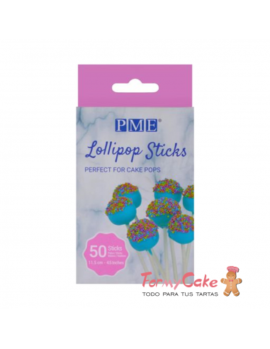 Palitos Lollipops 11cm 50ud PME