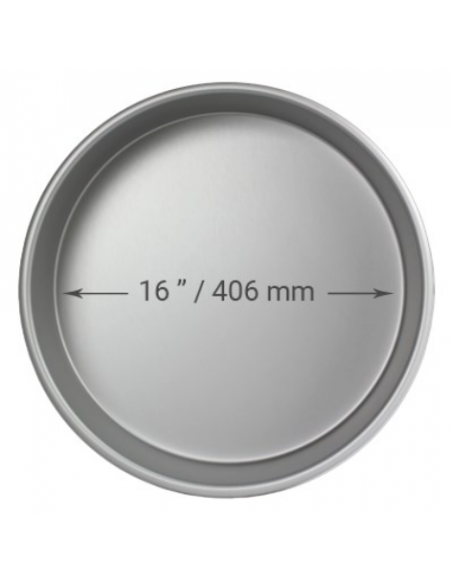 Molde Redondo Metal 40,6x7,6cm PME