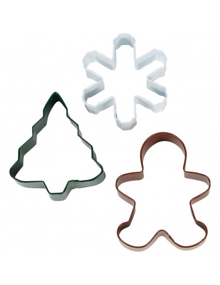 Set Cortadores Navideños, 3ud. Wilton