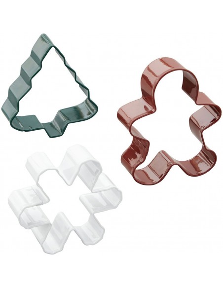 Set Cortadores Navideños, 3ud. Wilton