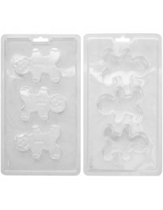 Molde Chocolate 3D Gingerbread Wilton 2
