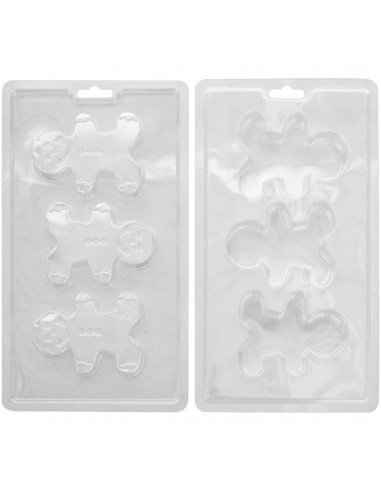 Molde Chocolate 3D Gingerbread Wilton