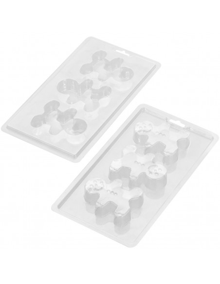 Molde Chocolate 3D Gingerbread Wilton