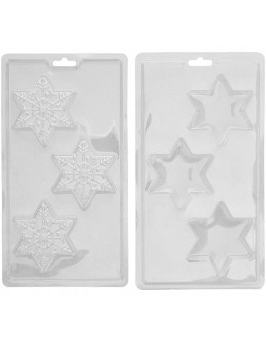 Molde Chocolate 3D Copo De Nieve De Wilton