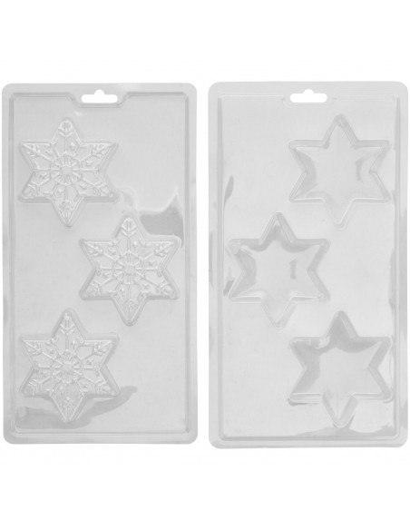 Molde Chocolate 3D Copo De Nieve De Wilton