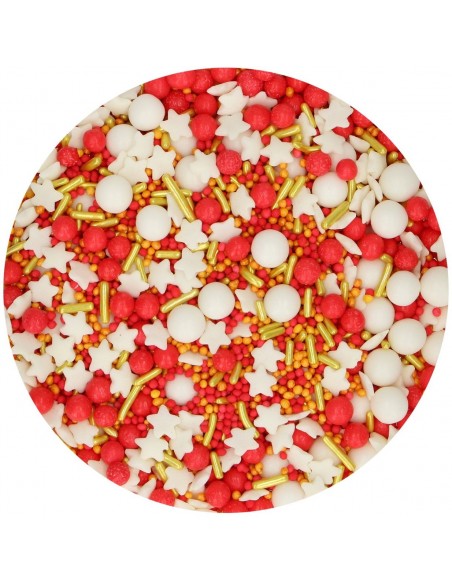 Decoración Comestible Sprinkle Medley Jolly 65g Funcakes