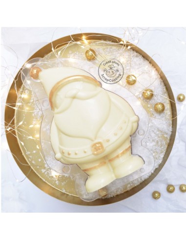 Molde Chocolate Papá Noel 3D Scrapcooking