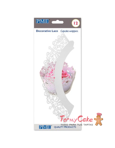 Wrappers 12ud Cruces Blancas PME